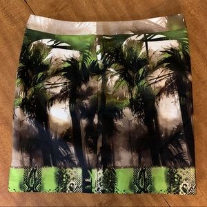 Worthington Palm Tree Skirt